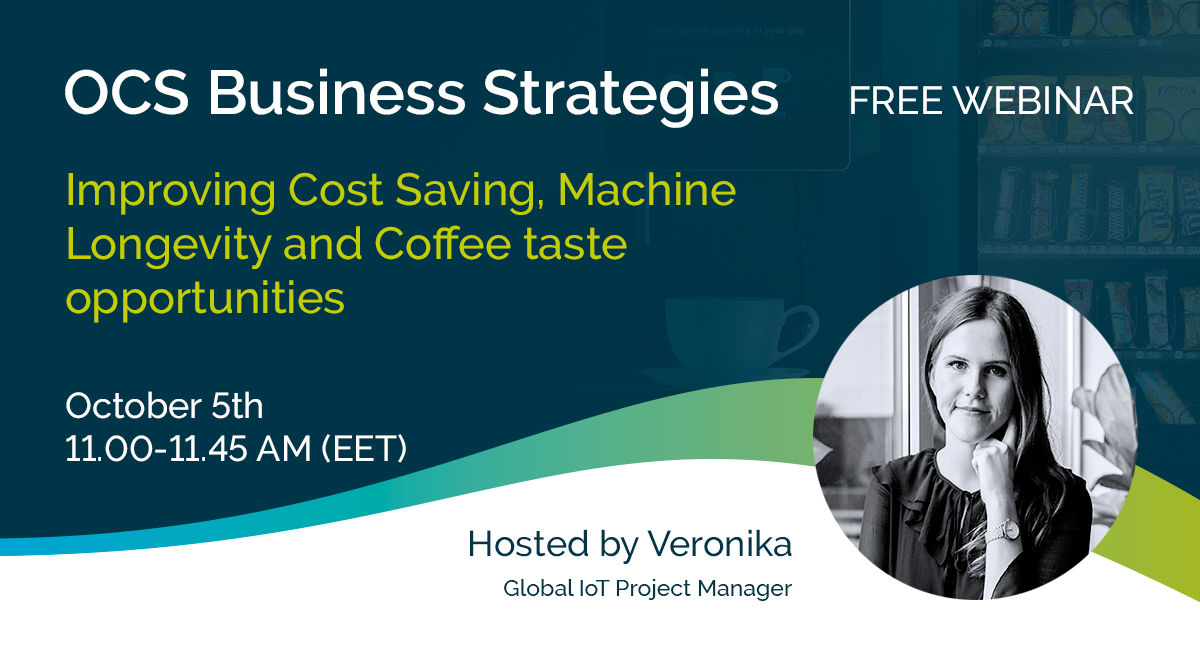 Vendon telemetry for coffee business