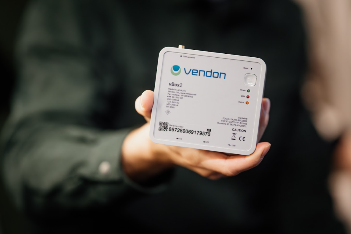 Vendon IoT telemetry device – vBox – for vending machines