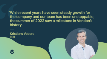 Vendon CEO Krsitians Vebers|