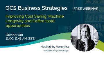 Vendon telemetry for coffee business